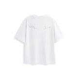 Men's White HF Welded & Embroidered Heavyweight Tee